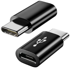 Lot 2 adaptateurs USB-C femelle vers USB-A mâle