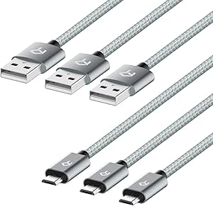 Rankie Adaptateur Micro USB vers USB 2.0 – Lot de 3