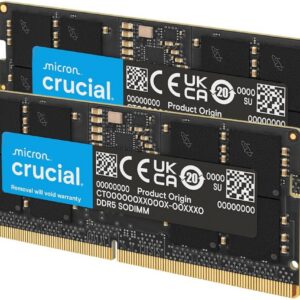Kit RAM DDR5 32Go Crucial 5600MHz SODIMM Notebook