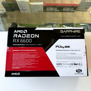 Carte graphique Sapphire PULSE AMD Radeon RX 6600 8Go