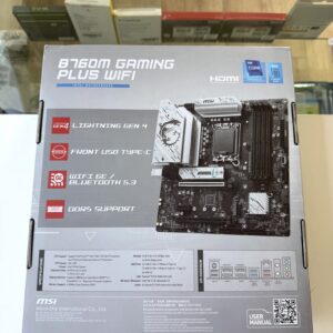 Carte mère MSI B760M Gaming Plus WiFi Intel LGA1700