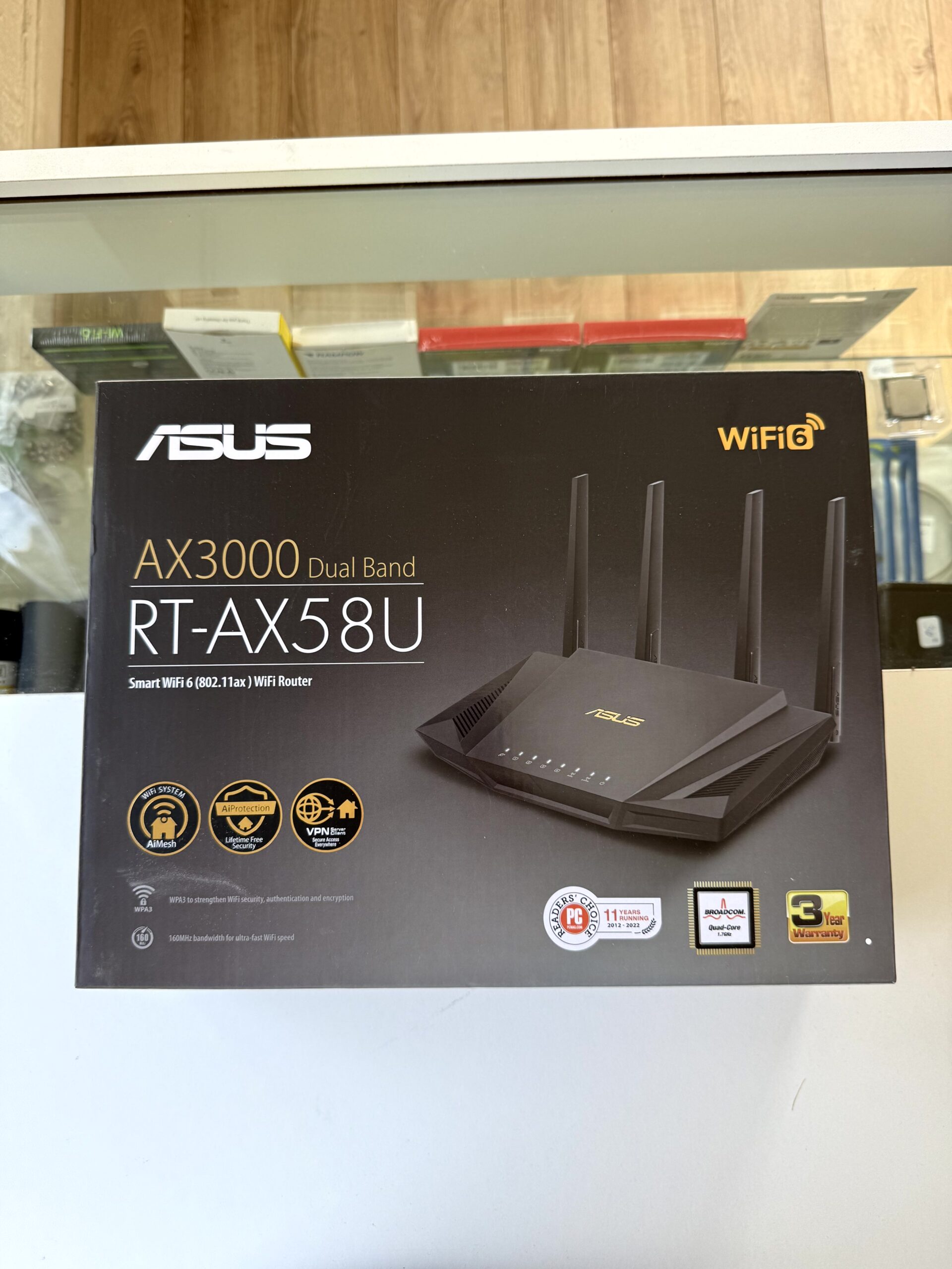 Routeur WiFi 6 ASUS RT-AX58U AX3000 Dual Band