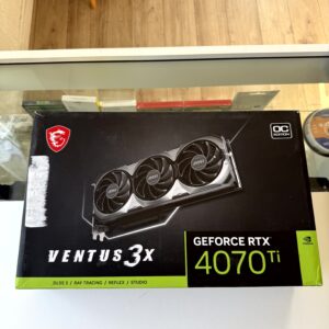 Carte graphique MSI GeForce RTX 4070 Ti VENTUS 3X OC 12Go