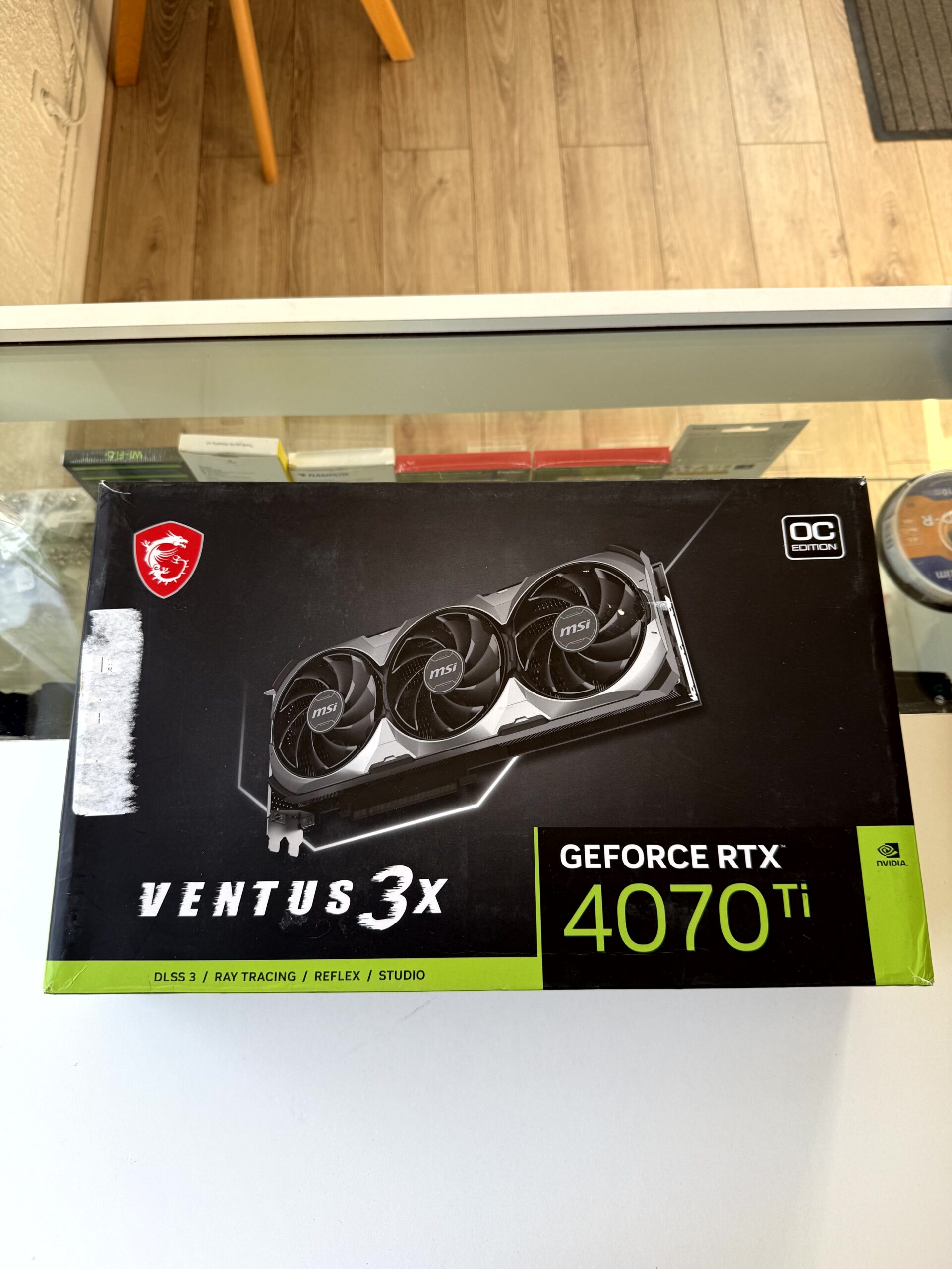 Carte graphique MSI GeForce RTX 4070 Ti VENTUS 3X OC 12Go