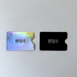 Lot 2 protège-cartes anti-RFID/NFC