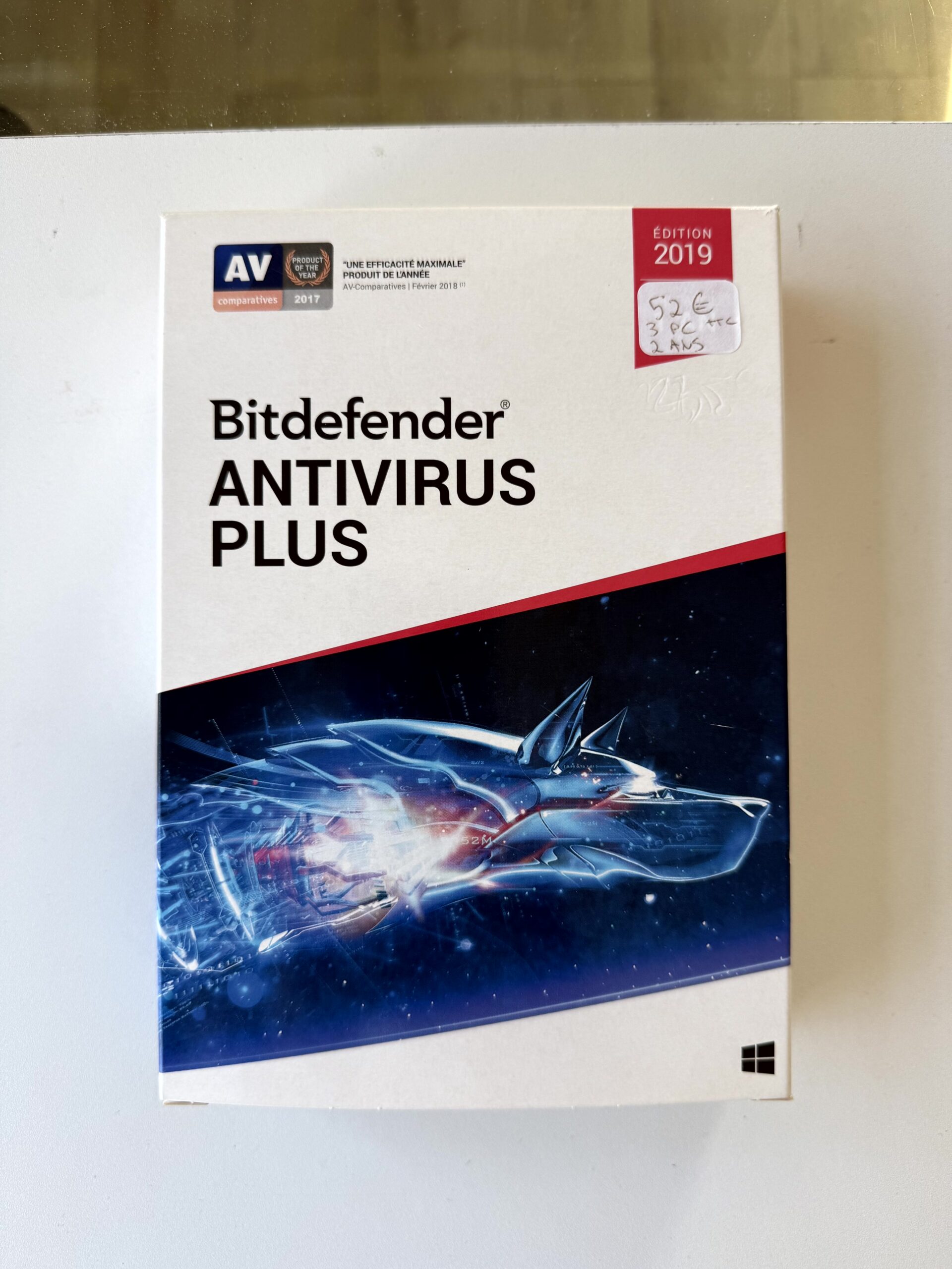 Bitdefender Antivirus Plus 2019 – 3 PC / 2 ans