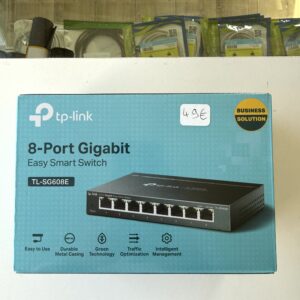 TP-Link TL-SG608E – Switch Gigabit 8 ports Easy Smart